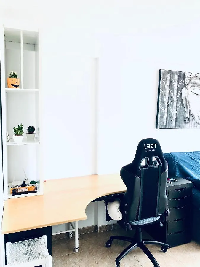 公寓 Apartamento Flamingo Puerto Marina - 150M Playa 贝纳尔马德纳
